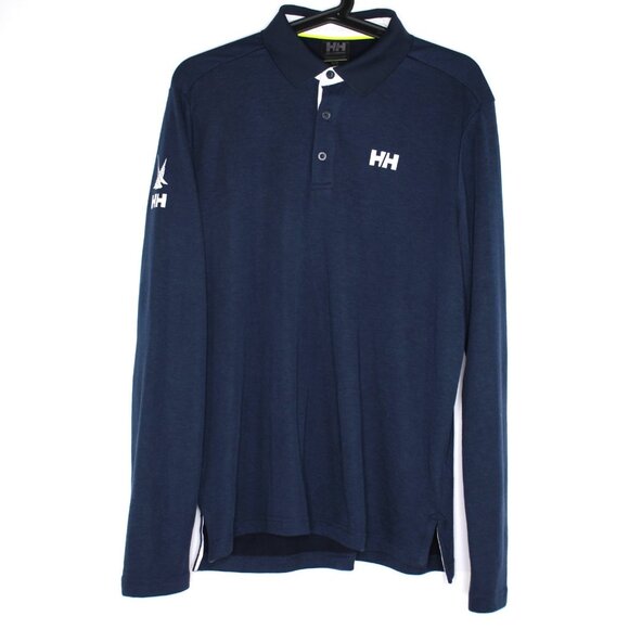 Helly Hansen Mens Medium Skagerrak Soft Polo Style Sweatshirt N1318 - Picture 1 of 7